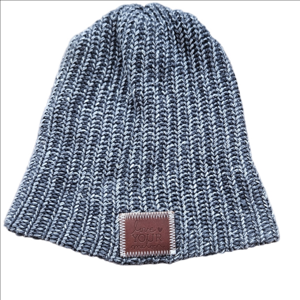 Love Your Melon Charcoal Knit Beanie